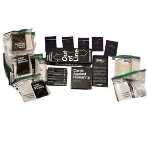 Cards Against Humanity 1700+ Lot w/ Expansion, 90s, Saves America, Out of Line